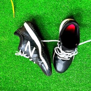 New balance turf baseball shoes  size 5 black